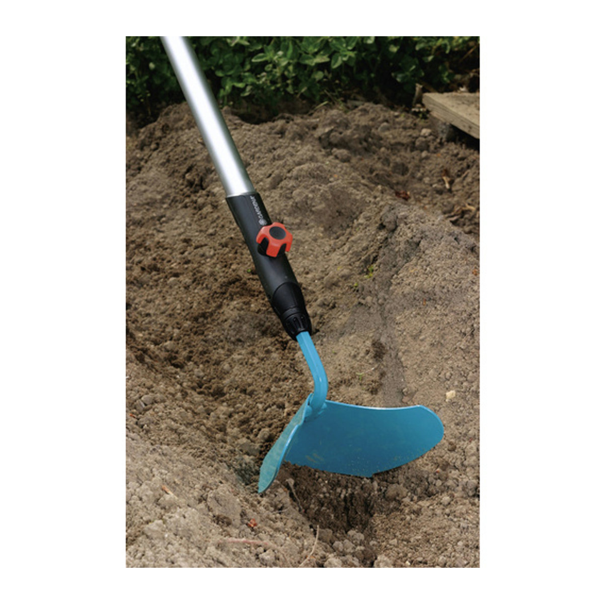 Gardena Combisystem Häufelpflug 16 cm, türkis-bunt - Bild 2