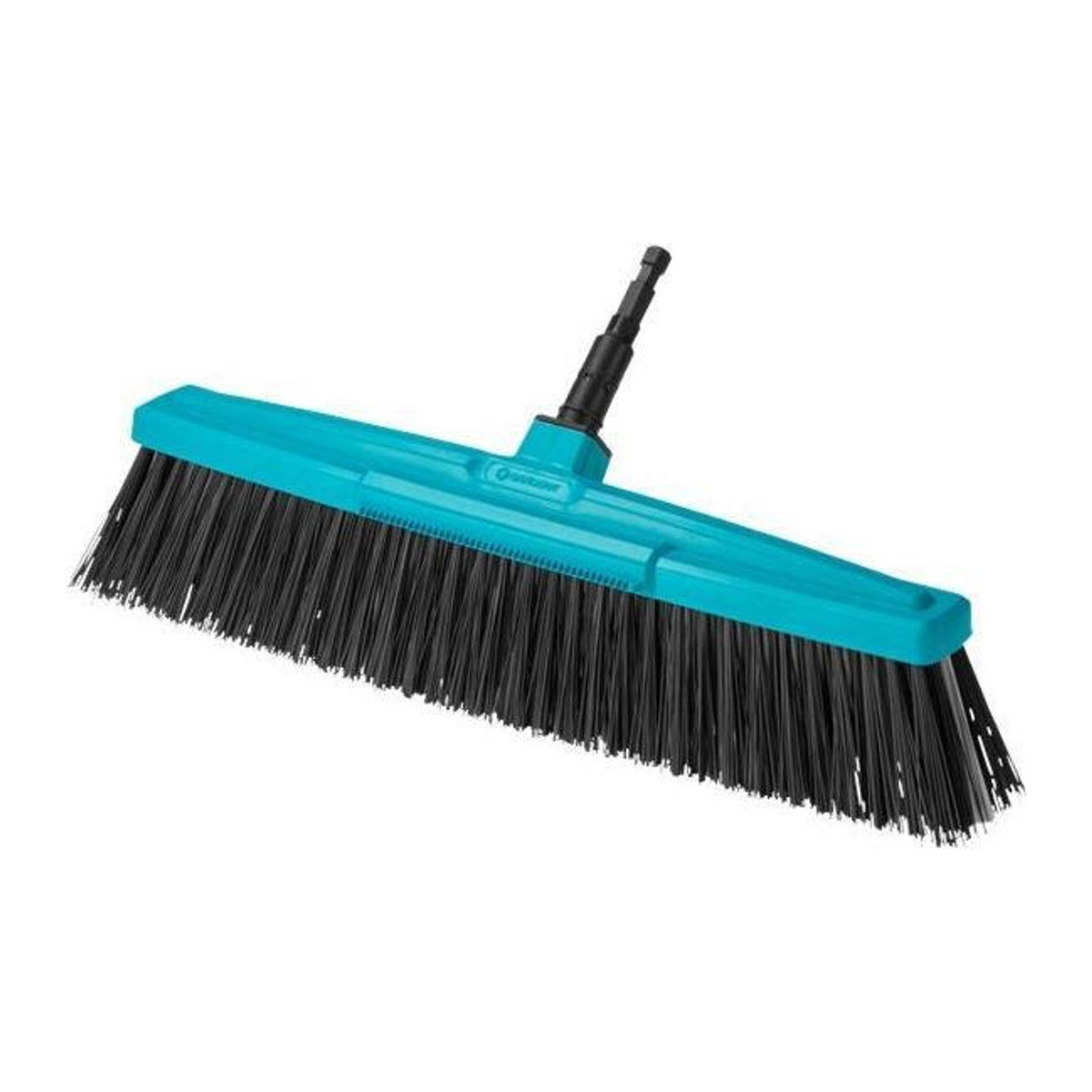 Gardena Combisystem Straßenbesen mit harten Polypropylen-Borsten in Cyan und Schwarz - Bild 3
