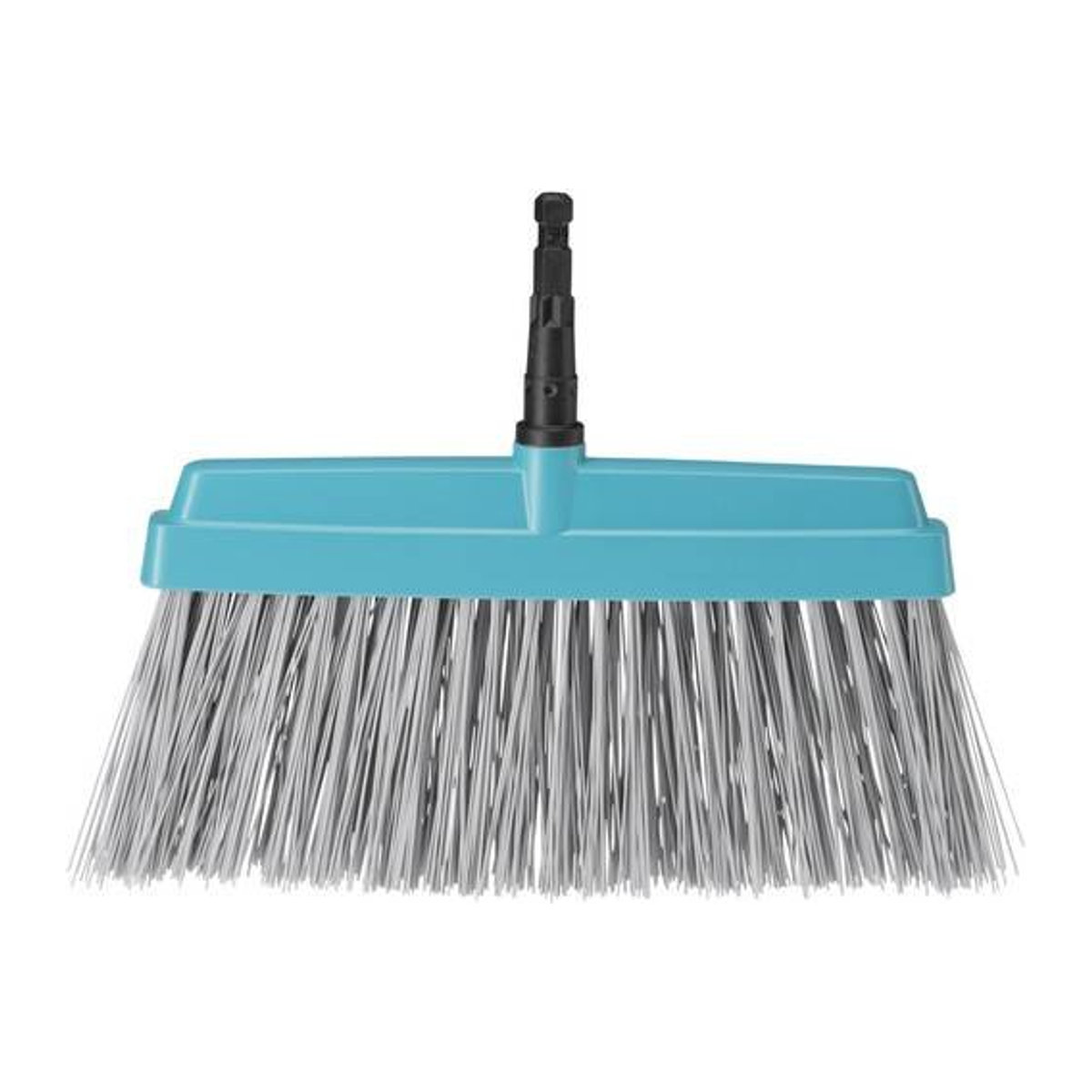 Gardena Combisystem Terrassenbesen mit Hartborsten in Blau/Grau, Arbeitsbreite: 32 cm - Bild 1
