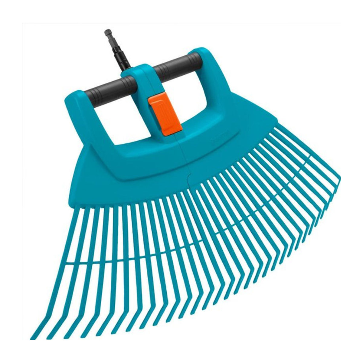 Gardena Combisystem Vario XXL Laubbesen und Rasenrechen 2-in-1 aus Kunststoff und Aluminium mit 77 cm Breite - Bild 1