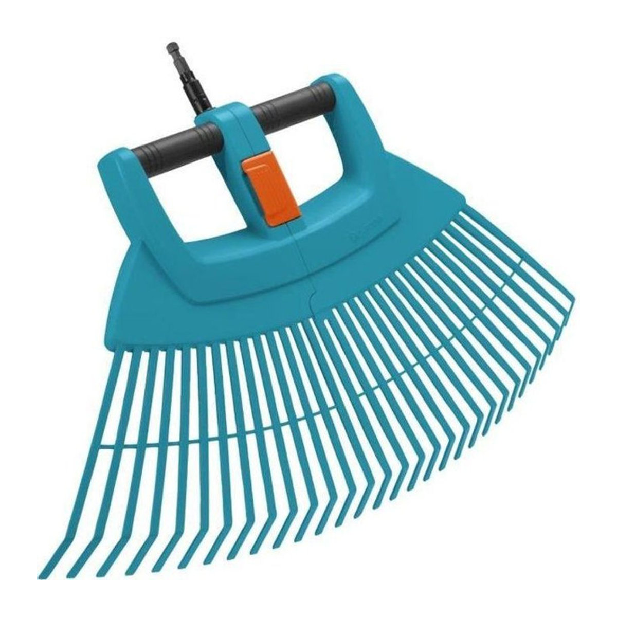 Gardena Combisystem Vario XXL Laubbesen und Rasenrechen 2-in-1 aus Kunststoff und Aluminium mit 77 cm Breite - Bild 2