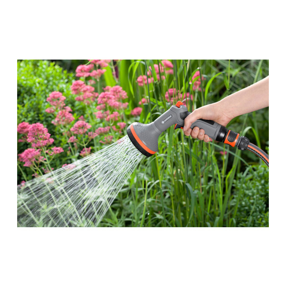 Gardena Comfort Bewässerungsbrause für Beete in Anthrazit und Orange, B/T/H: 9,2 x 20,1 x 18,5 cm - Bild 3