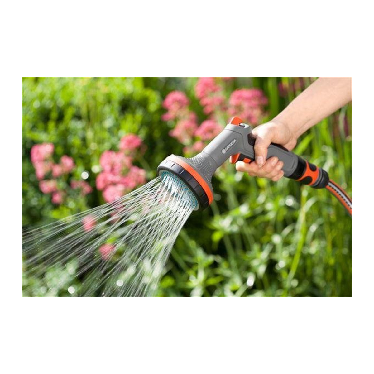 Gardena Comfort Bewässerungsbrause für Beete in Anthrazit und Orange, B/T/H: 9,2 x 20,1 x 18,5 cm - Bild 7