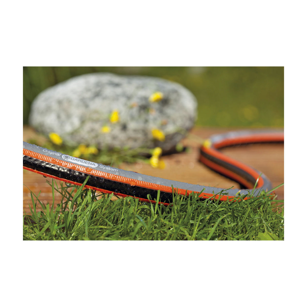 Gardena Comfort FLEX Gartenschlauch Grau Orange 15 m - Bild 2