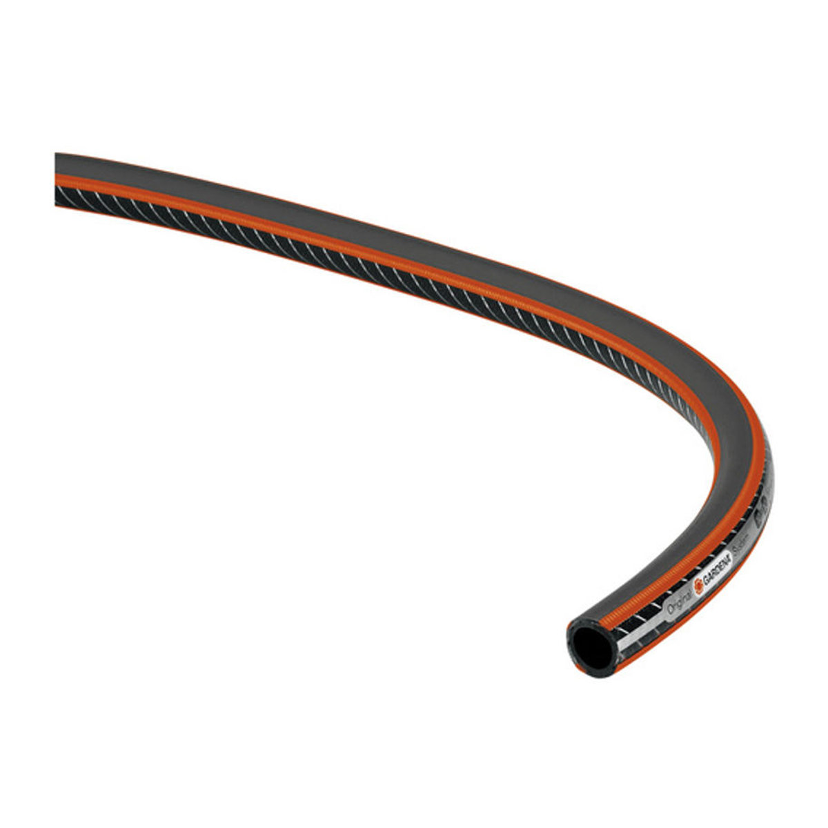 Gardena Comfort High Flex Gartenschlauch aus Kunststoff, 25 m, Ø 3/4 Zoll, Orange/Schwarz/Grau/Bunt - Bild 2