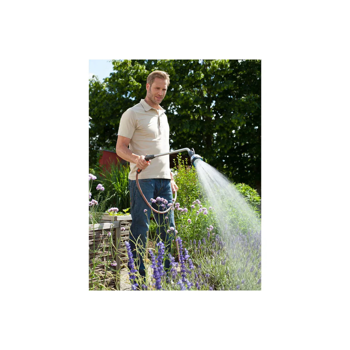Gardena Gießstab Premium stufenlos regulierbar grau bunt H x B x T: 74,1 x 6,8 x 53,2 cm - Bild 4