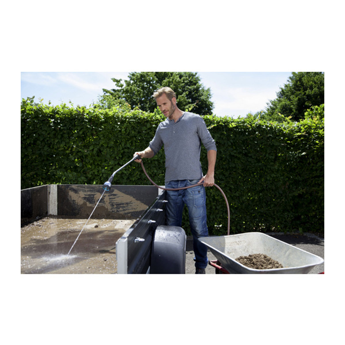 Gardena Gießstab Premium stufenlos regulierbar grau bunt H x B x T: 74,1 x 6,8 x 53,2 cm - Bild 6