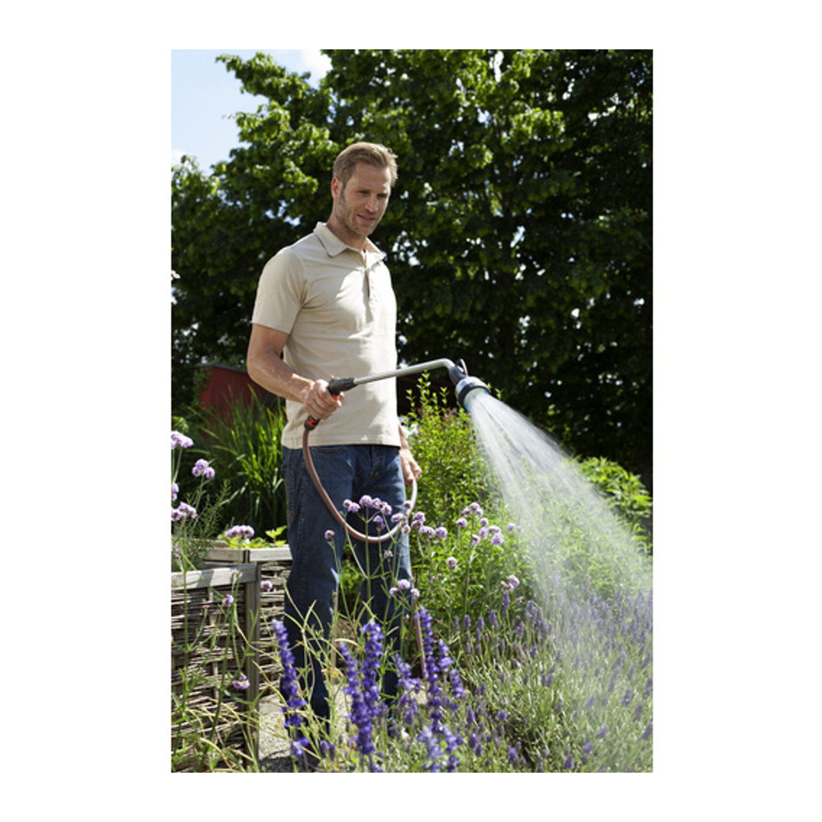 Gardena Gießstab Premium stufenlos regulierbar grau bunt H x B x T: 74,1 x 6,8 x 53,2 cm - Bild 7