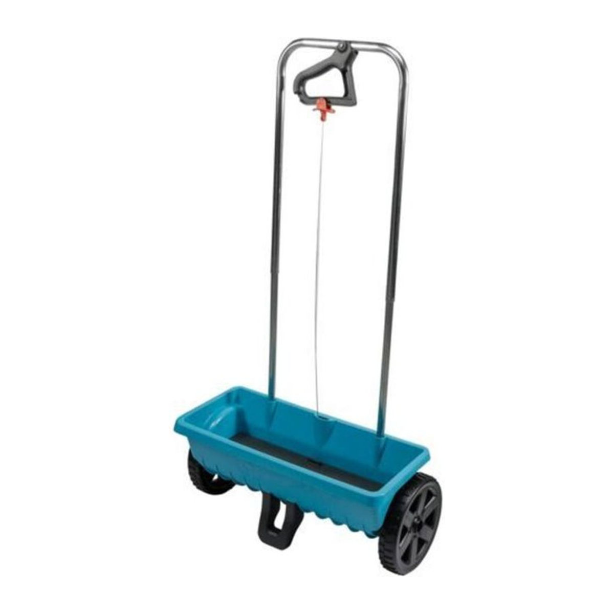 Gardena Streuwagen L Handstreuwagen für Dünger, Salz und Saatgut, Blau, Volumen: 12,5 l, Breite: 45 cm - Bild 3