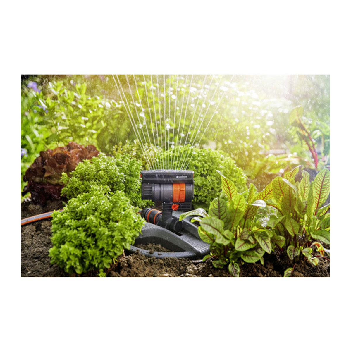 Gardena Viereckregner AquaZoom Compact in Schwarz Bunt Grau aus Kunststoff - Bild 5