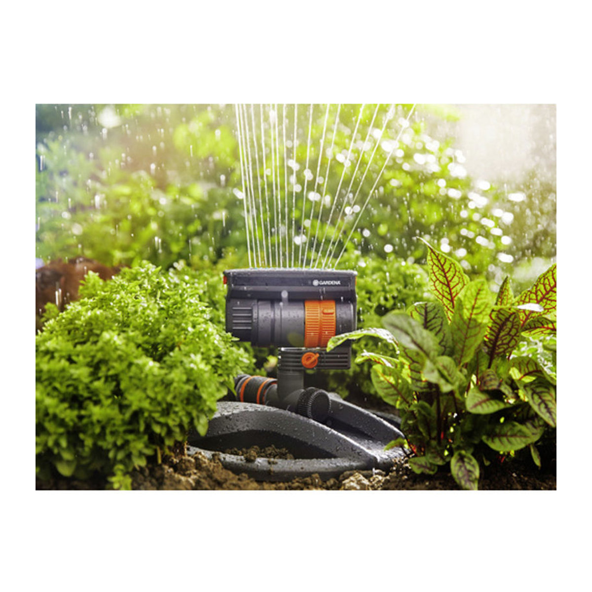 Gardena Viereckregner AquaZoom Compact in Schwarz Bunt Grau aus Kunststoff - Bild 6