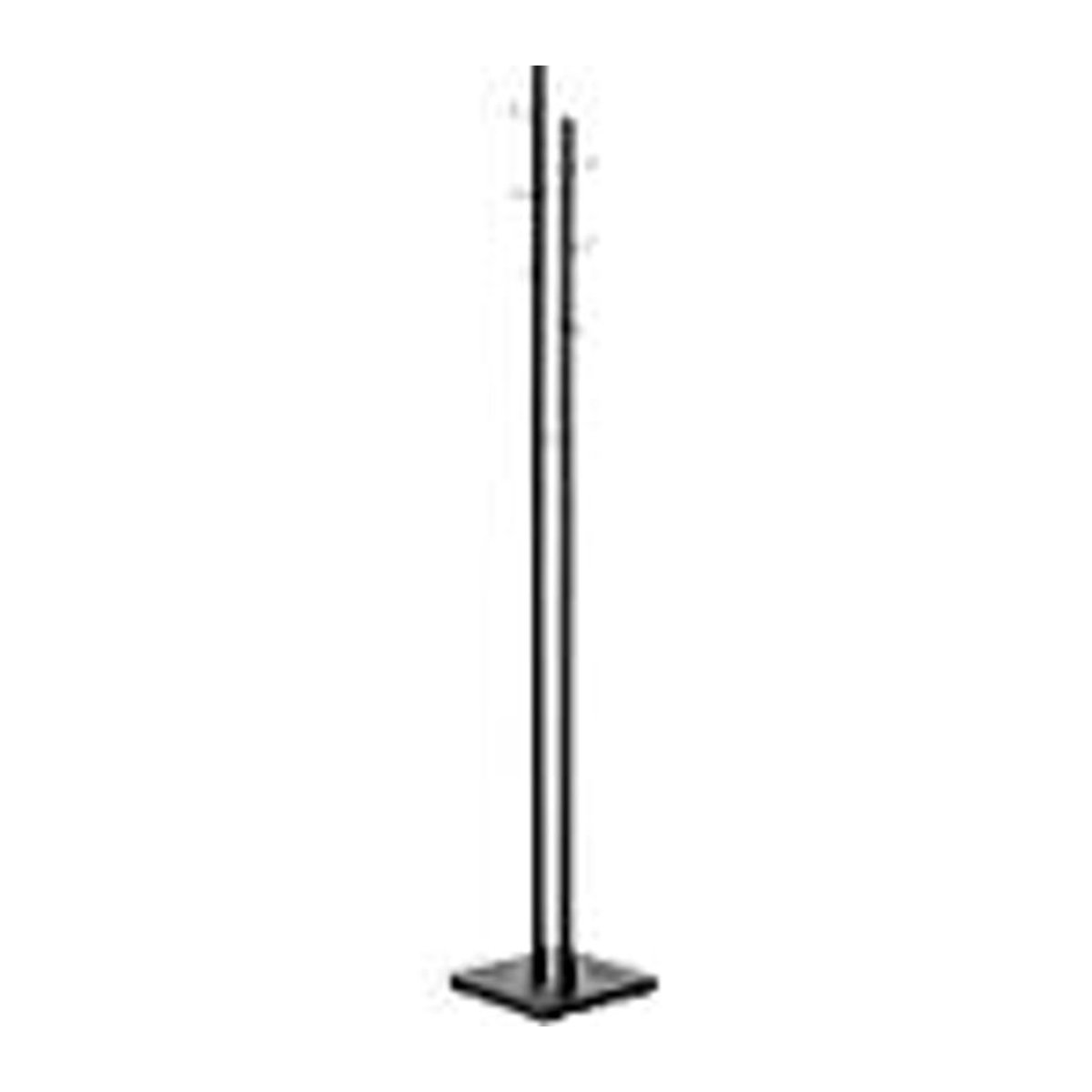 Garderobenständer HAKU aus Metall mit 8 Haken in Schwarz, B/T/H: 29 x 29 x 176 cm - Bild 3