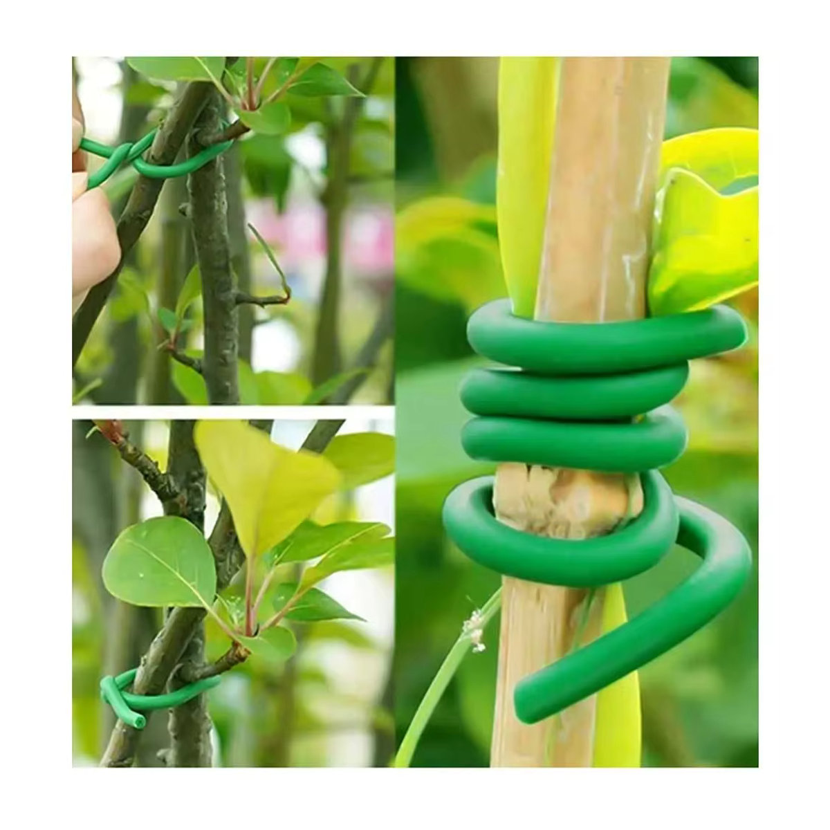 Garten-Bindedraht zur Pflanzenbefestigung als Stütze für Rosen und Kletterpflanzen - Bild 3