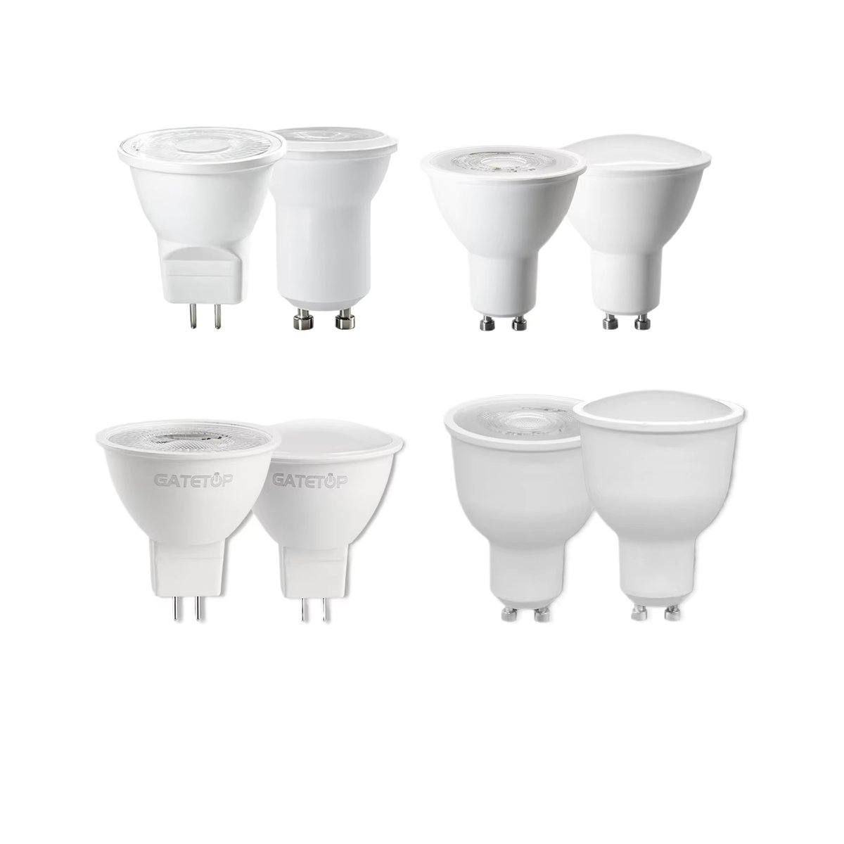 Gatetop 8er-Pack LED-Strahlerlampen GU10 als Ersatz für Halogenlicht in Warmweiß, Neutralweiß oder Kaltweiß - Bild 7