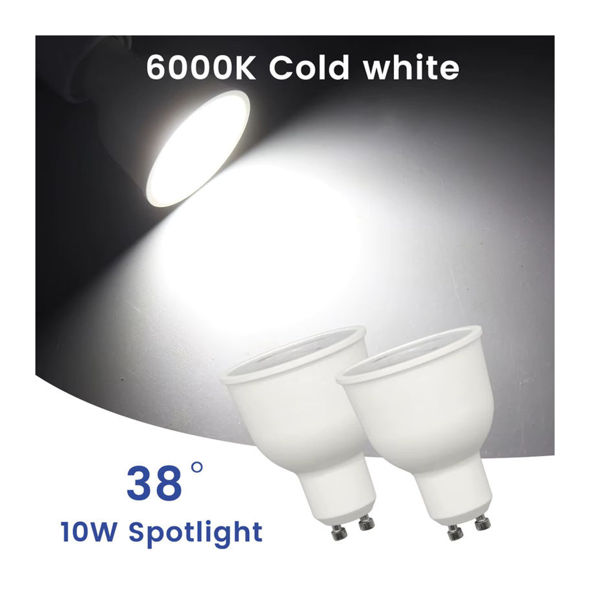 Gatetop GU10 LED Strahler 12W Mais Lampe für 220V-240V energiesparend - Bild 3