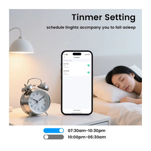 Gatetop Smart Wifi LED Glühbirne E27 6W RGBCW Warmweiß Bunt kompatibel mit Alexa Amazon Google Home Smartthings