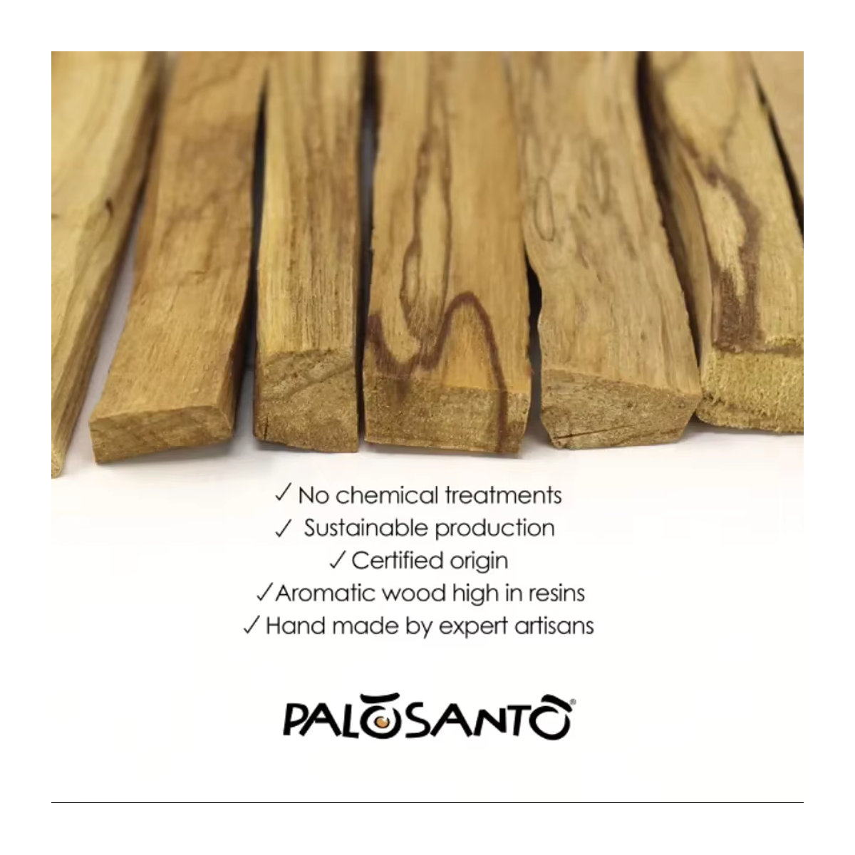Gbbma Palo Santo aus Peru – Natürliche Räucherstäbchen aus Holz in Braun für Yoga, Meditation und Innenreinigung - Bild 5