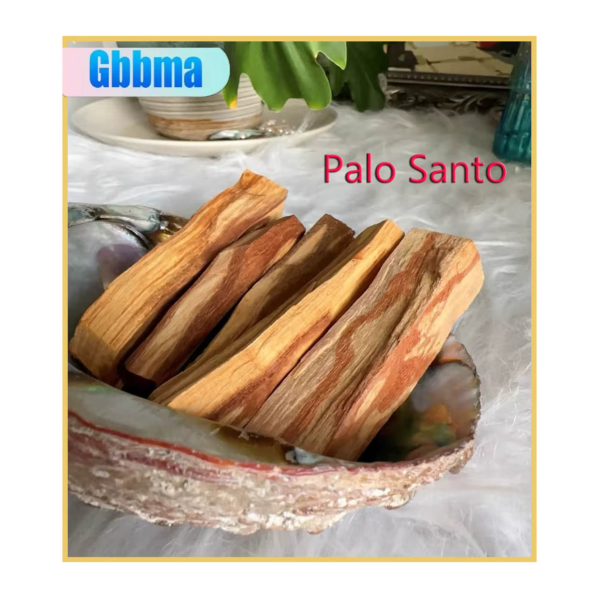 Gbbma Palo Santo aus Peru – Natürliche Räucherstäbchen aus Holz in Braun für Yoga, Meditation und Innenreinigung - Bild 7
