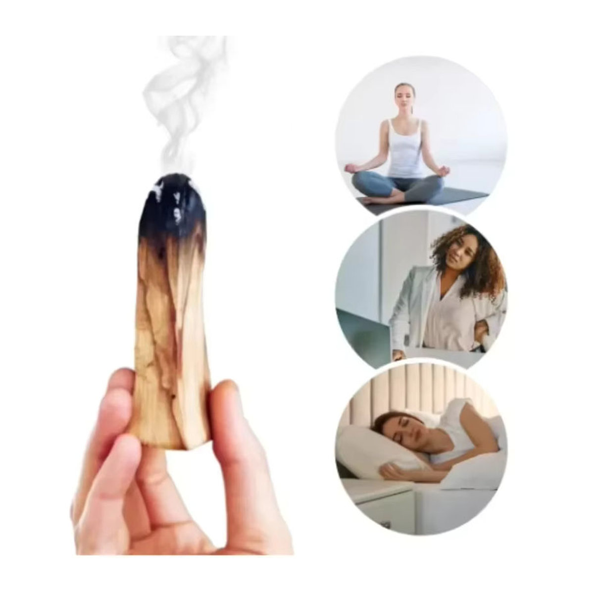 Gbbma Palo Santo Sticks aus natürlichem Holz in Braun zur Dekoration und als Räucherstäbchen - Bild 3