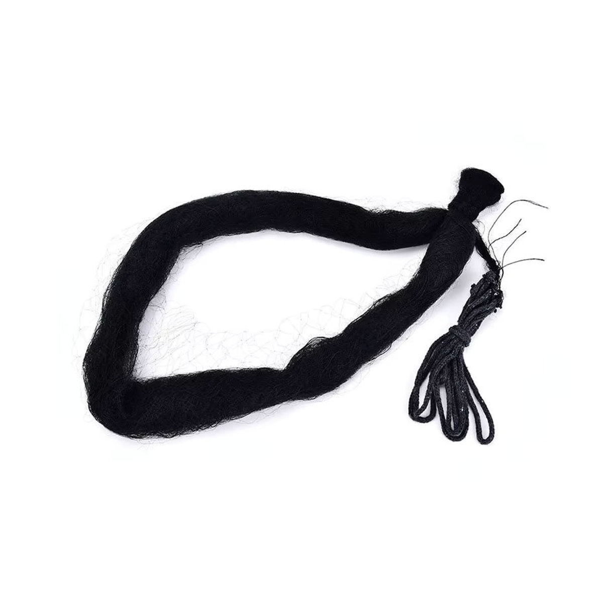 Geknotetes Nebelnetz aus Nylon-Monofilament als Anti-Vogel-Schutz für Obstgarten und Garten, B: 6 m, H: 3 m, Lochgröße: 15 mm - Bild 2