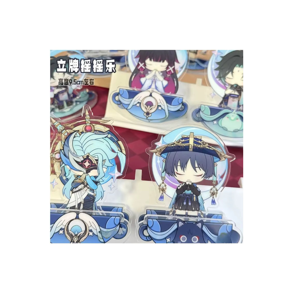 Genshin Impact Acryl-Ornament Figur Columbina Dottore Wanderer Desktop-Dekoration mehrfarbig - Bild 4