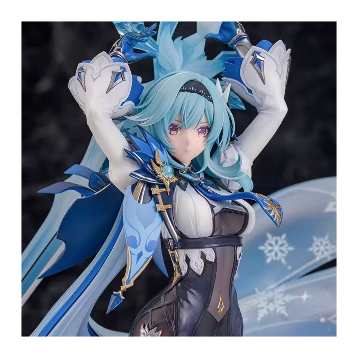 Genshin Impact Eula Spielfigur Action Anime Statue aus Kunstharz, mehrfarbig - Bild 2