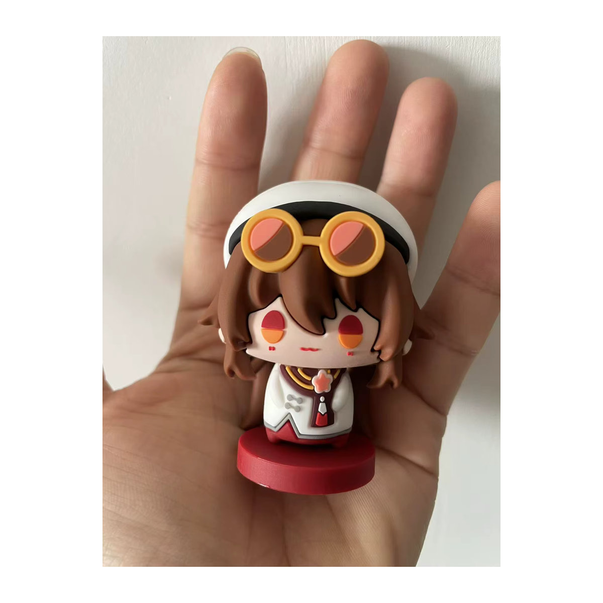 Genshin Impact Hu Tao Actionfigur aus Kunststoff, mehrfarbig, Höhe: 6,5 cm - Bild 5