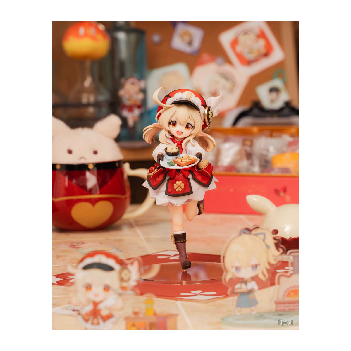 Genshin Impact Klee und Xiao Figuren Set von Bandai, mehrfarbige PVC Sammelfiguren für Kinder, Höhe: 17 cm - Bild 5