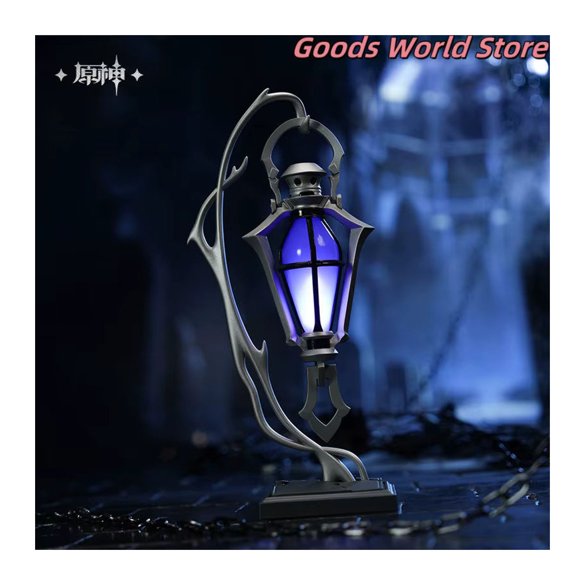 Genshin Impact mIHOYO Flins Nachtlicht Blau Anime Zubehör für Cosplay und Geschenke - Bild 2