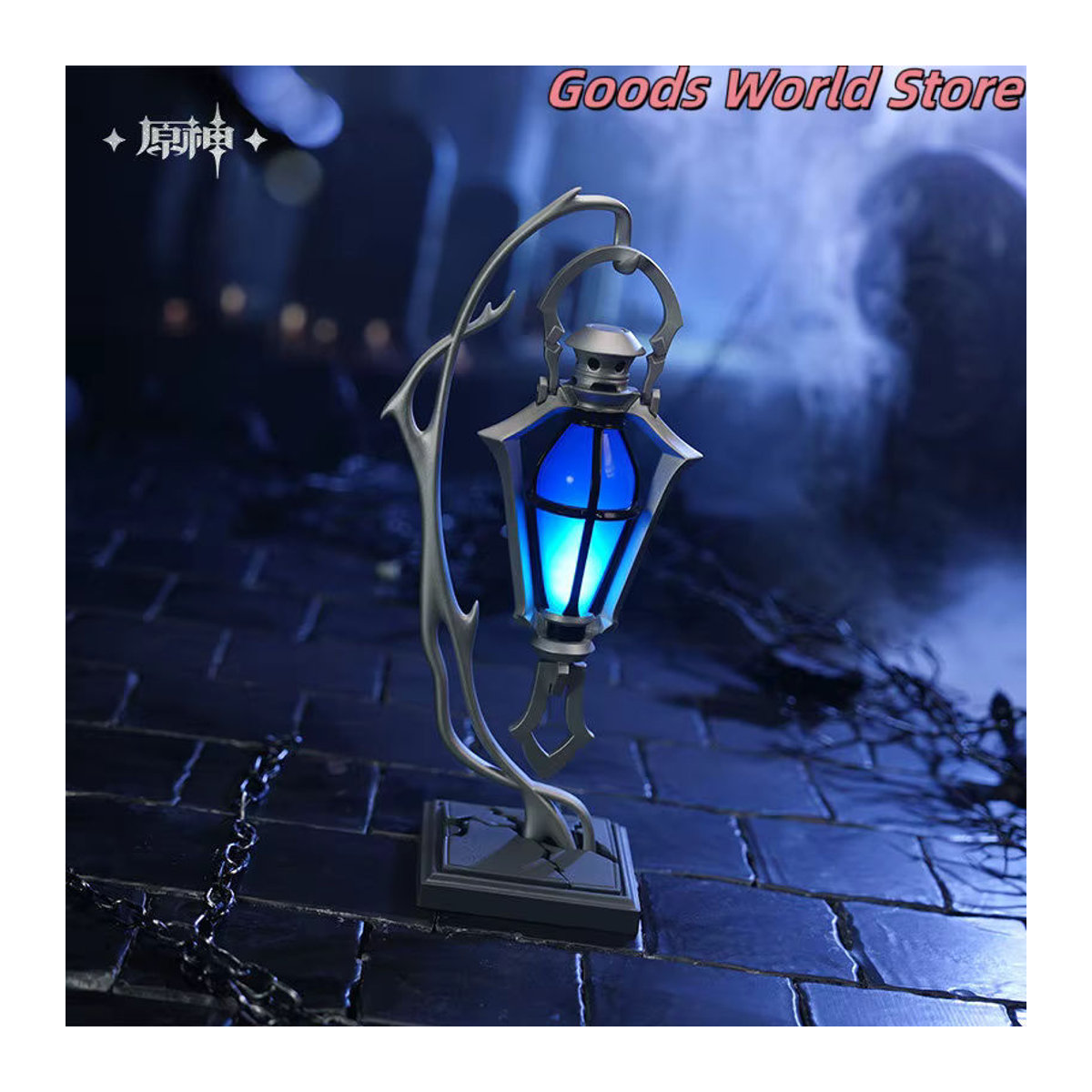 Genshin Impact mIHOYO Flins Nachtlicht Blau Anime Zubehör für Cosplay und Geschenke - Bild 3