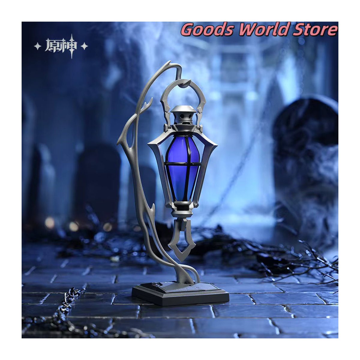 Genshin Impact mIHOYO Flins Nachtlicht Blau Anime Zubehör für Cosplay und Geschenke - Bild 5