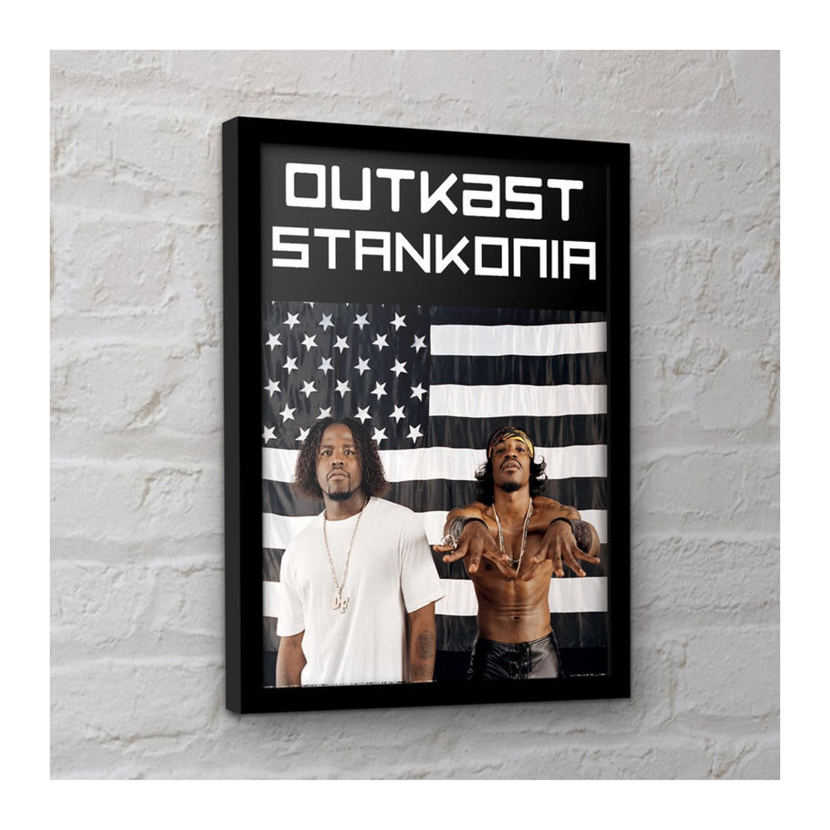 Gerahmtes Outkast Flag Poster von Pertemba FR - Apparel, mehrfarbig, B/H: 45 x 45 cm - Bild 3