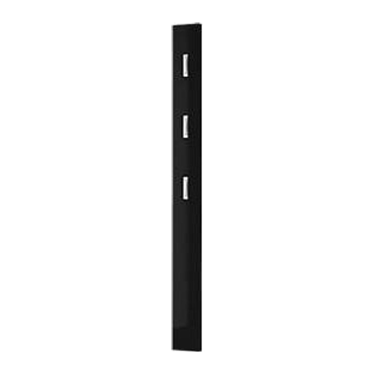 Germania Garderobenpaneel Susanna in Schwarz aus Holzwerkstoff, B/T/H: 150 x 30 x 170 cm - Bild 3