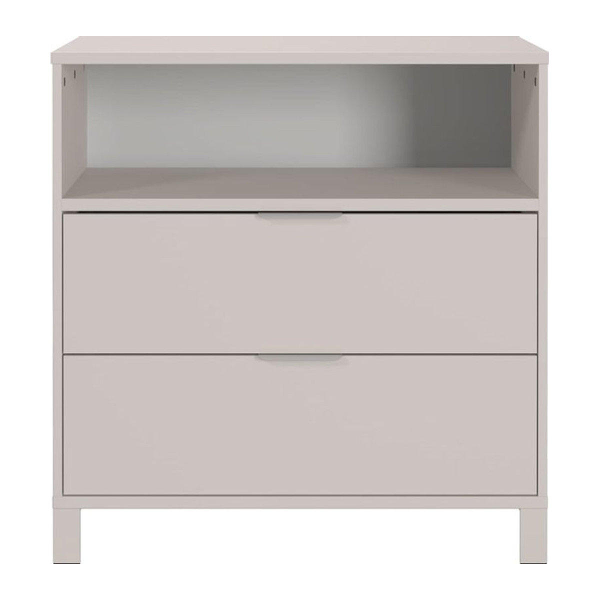 Germania Kommode GW-Alkmaar in Beige mit Schubladendämpfung, B/H/T: 89 x 92 x 54 cm - Bild 1