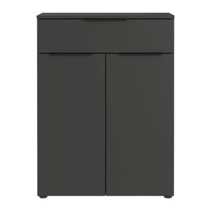 Germania Kommode GW-Crandon Modern in Anthrazit mit Drehtüren B: 71 cm, H: 95 cm, T: 34 cm