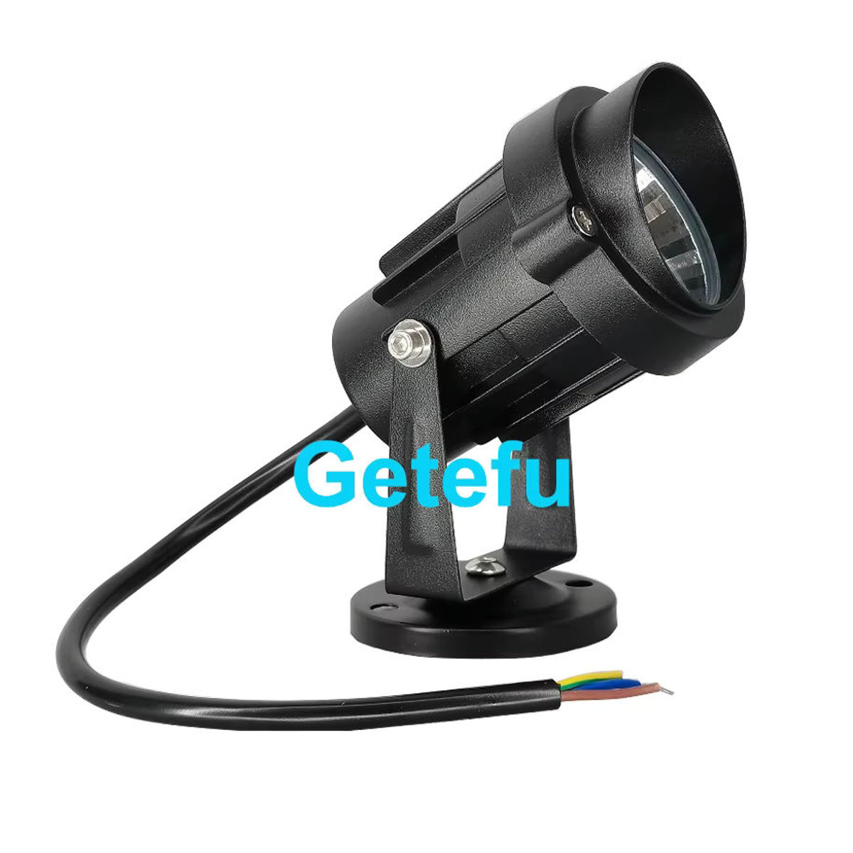 Getefu LED Wegeleuchte IP65 Gartenstrahler Warmweiß in Schwarz oder Weiß - Bild 4