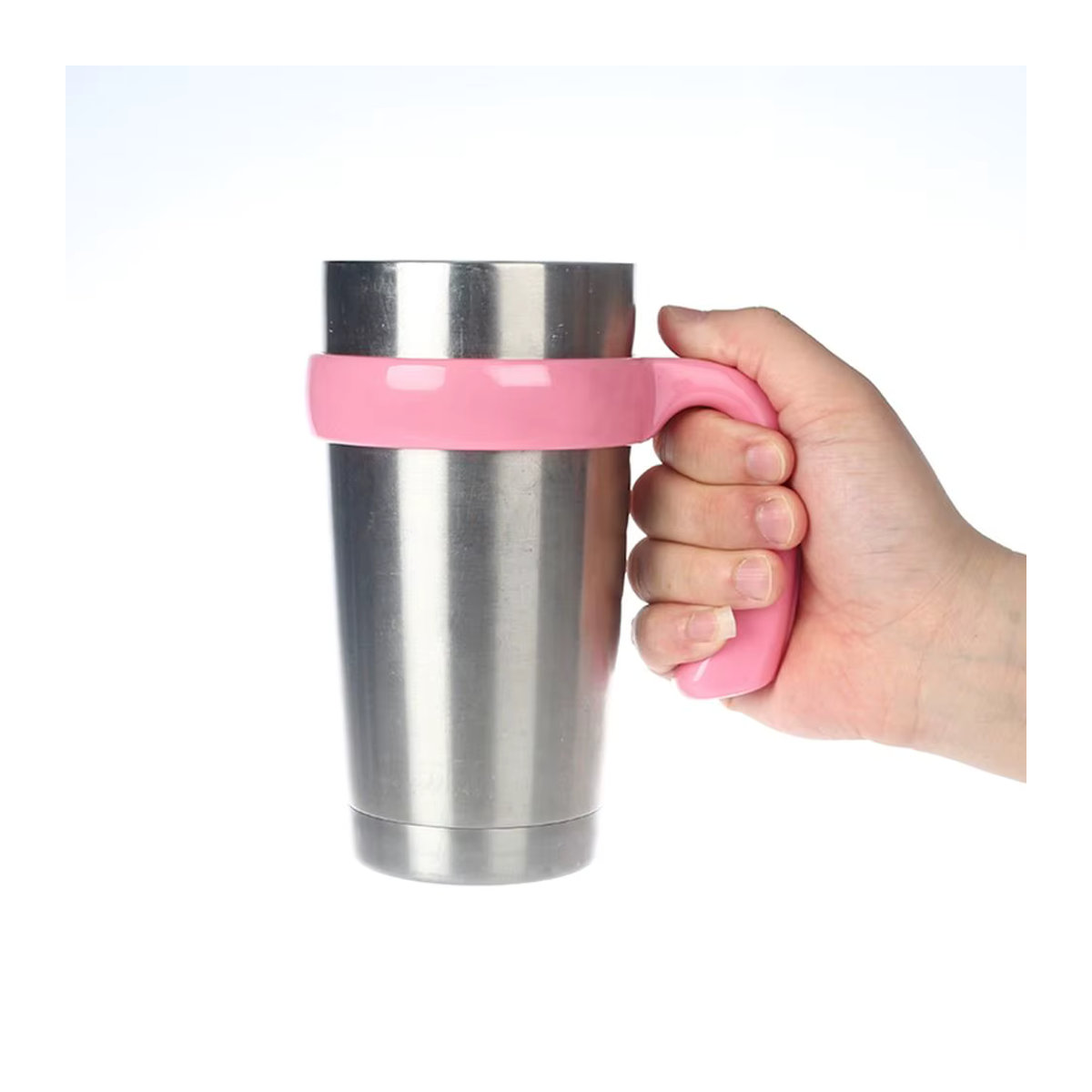 Getränkehalter für Wasserflaschen und Becher in Rosa und Bunt mit minimalistischem Design für 20oz und 30oz Flaschen im Auto und Fahrzeug - Bild 2