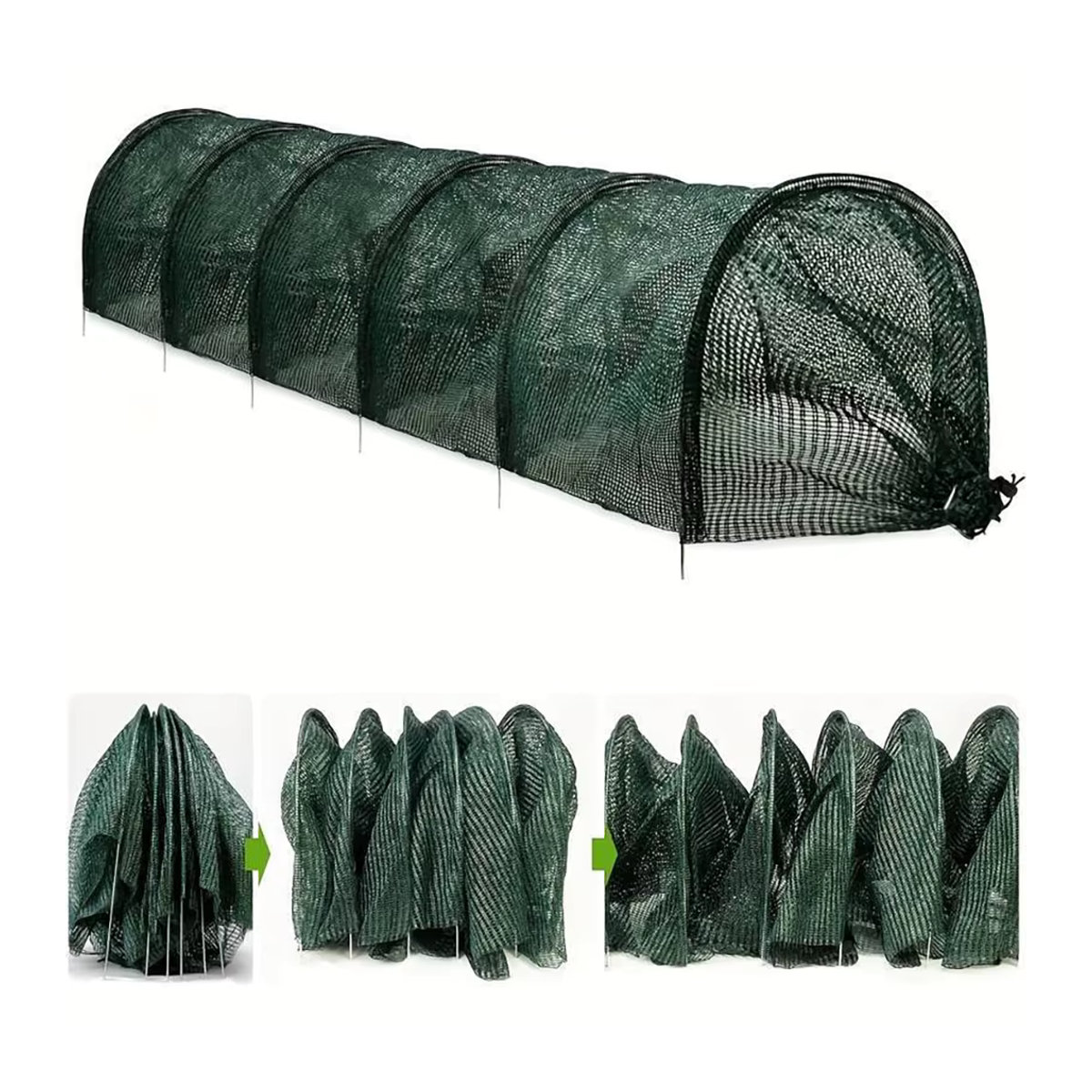 Gewächshaus Sonnenschutz Netz zur Isolierung für Gartenbau und Landwirtschaft in Tunnel-Stil - Bild 7