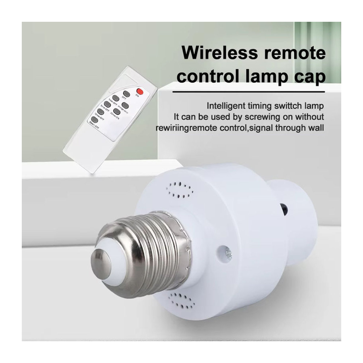 GGBEE E27 Smart Conversion Lampe mit Infrarot Fernbedienung, LED Energiesparlampe in Weiß - Bild 2
