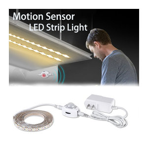 GGBEE PIR Bewegungsmelder LED Streifen Licht DC12V wasserdicht für Schrank, Küche und Treppen