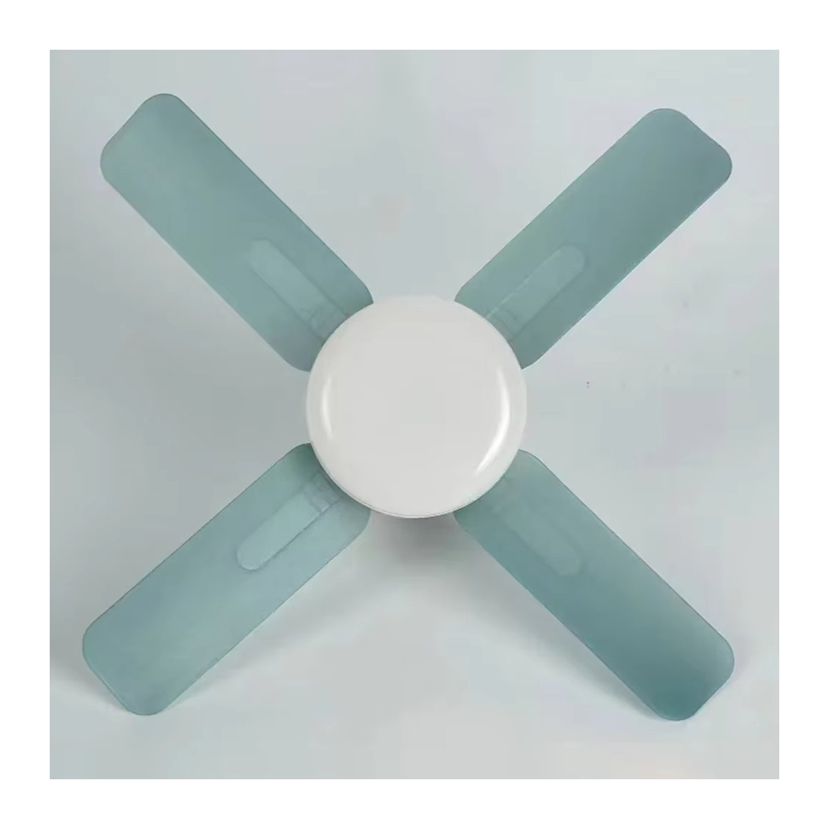 GGbingo Ventilator mit Licht und E27-Fassung in Weiß mit Fernbedienung zur Einstellung von Windgeschwindigkeit und Helligkeit sowie leisem LED-Design - Bild 3