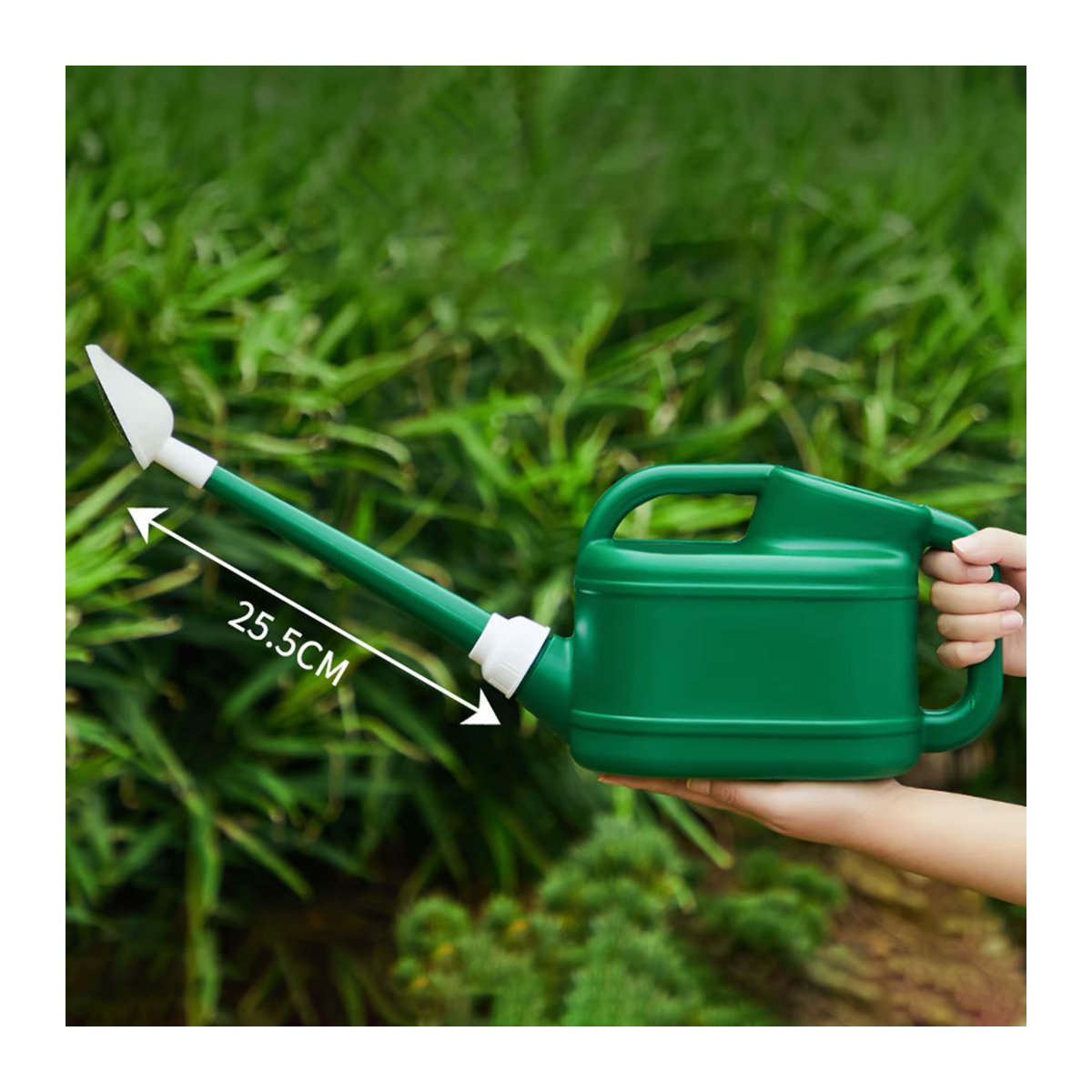 Gießkanne von homyl mit Sprinklerkopf und langem Auslauf für Garten und Pflanzen - Bild 5