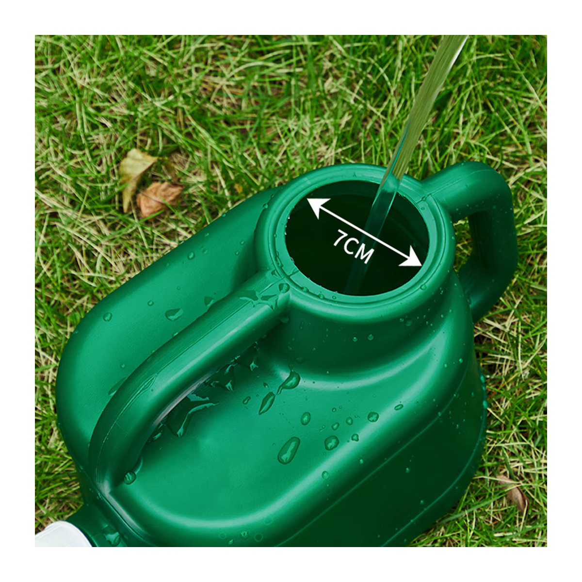 Gießkanne von homyl mit Sprinklerkopf und langem Auslauf für Garten und Pflanzen - Bild 6
