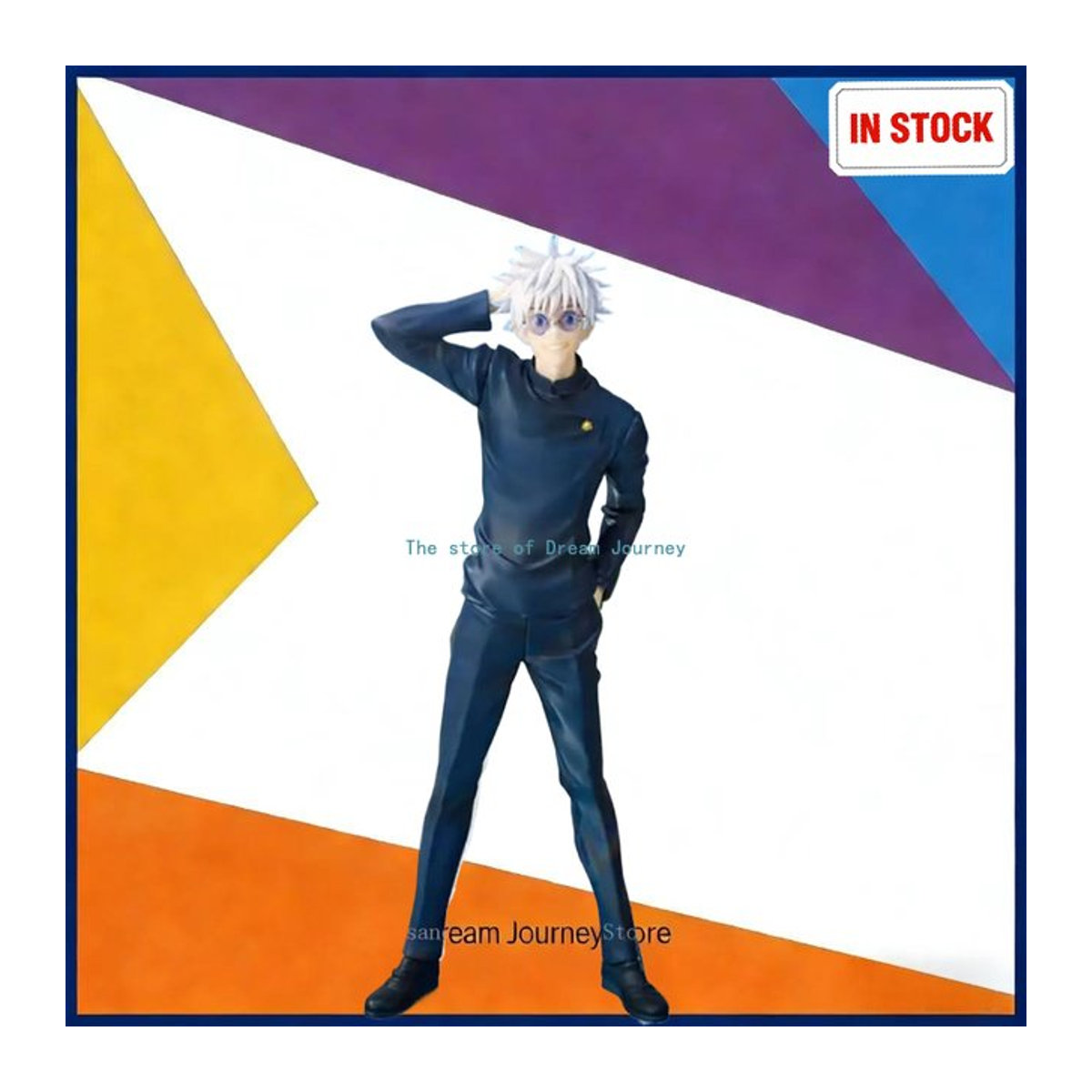 GIGO Satoru Gojo Landschaftsfigur Spell Return Japanische Edition Limitierte Sammlerfigur in Schwarz - Bild 1