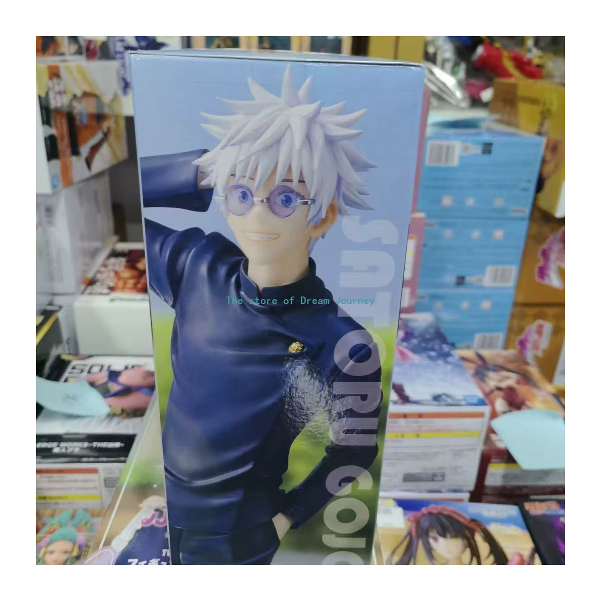 GIGO Satoru Gojo Landschaftsfigur Spell Return Japanische Edition Limitierte Sammlerfigur in Schwarz - Bild 2