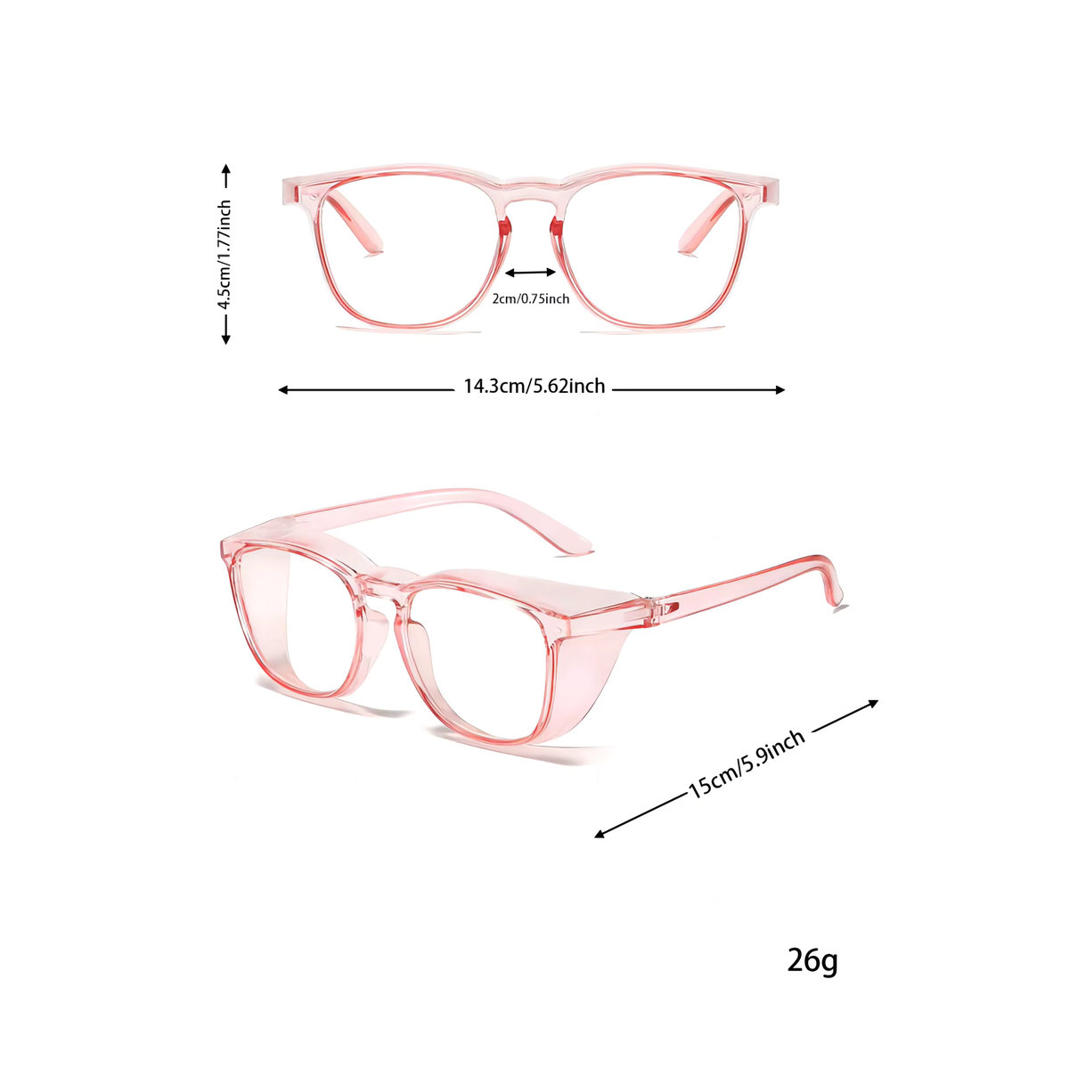 Glazzy Anti-Beschlag Spiegel in Rosa, rechteckig und rahmenlos mit Anti-Blau-Schutz und Tinted-Effekt - Bild 3