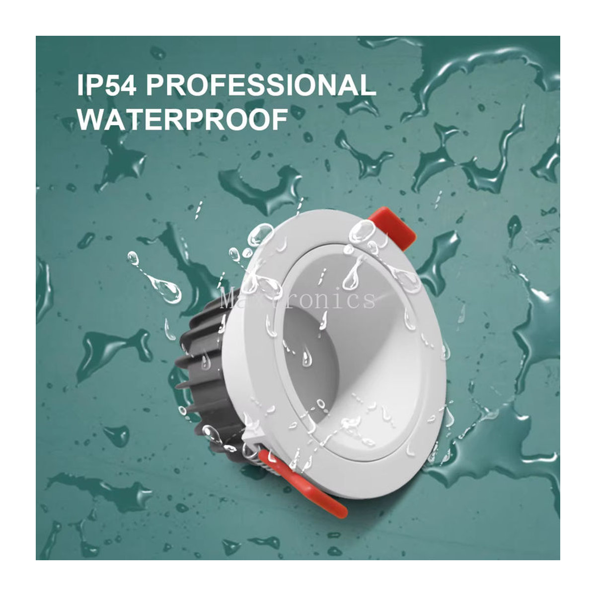 Gledopto Smart LED Downlight RGBCCT Zigbee 3.0 Wasserdicht mit Tuya App und Sprachsteuerung, 12W, Bunt und Weiß - Bild 4