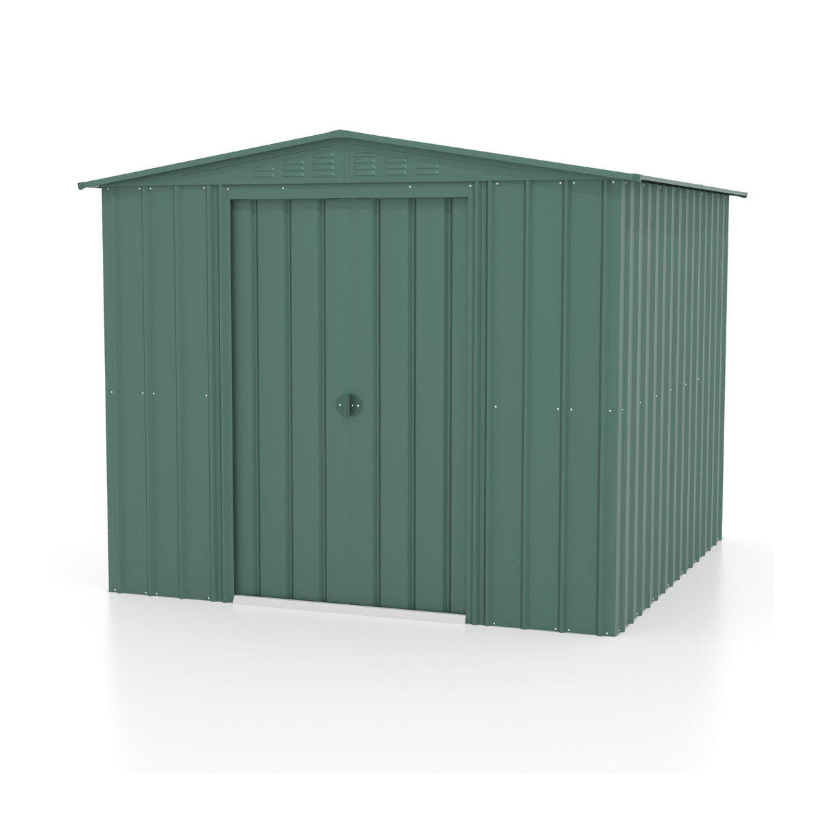 Globel Industries Gartenhaus Gartenmanager Dream 88 aus Metall in Grün mit 6,05 m² ohne Schleppdach - Bild 2
