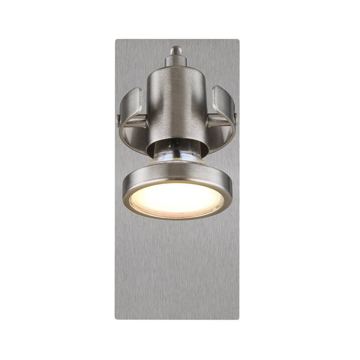 GLOBO Deckenspot Strahler aus Metall in Nickel matt mit GU10 Fassung B/H/T: 16,5 x 13,3 x 7 cm - Bild 2