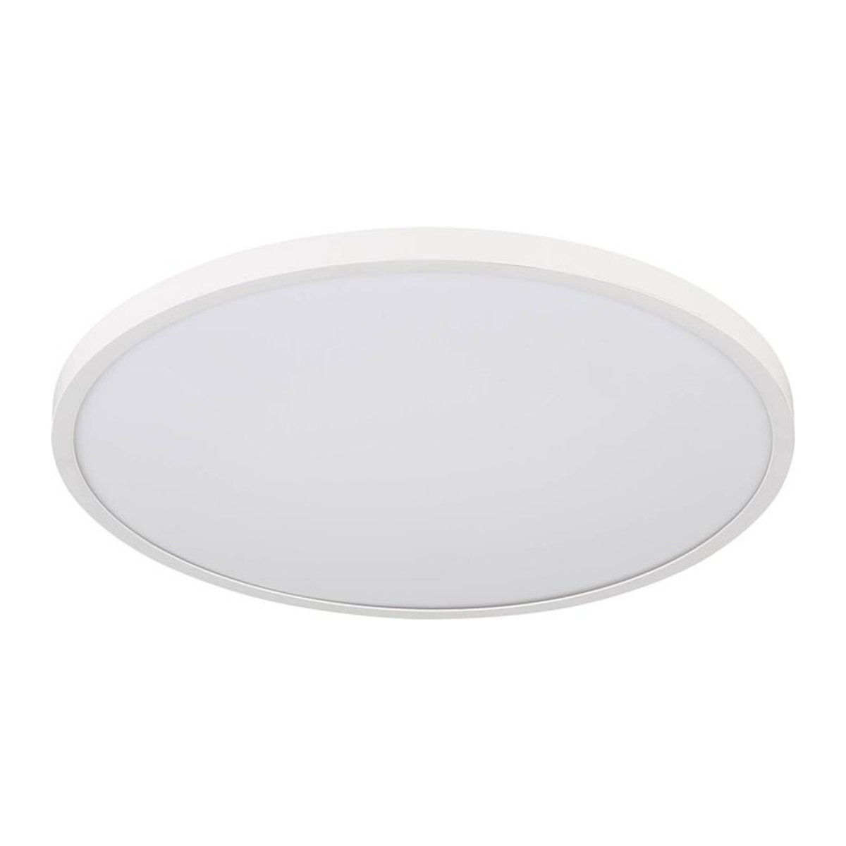 GLOBO LED Deckenleuchte Modern Minimalistisch in Weiß aus Kunststoff mit Neutralweiß, H x B x T: 3,5 x 30 cm - Bild 1